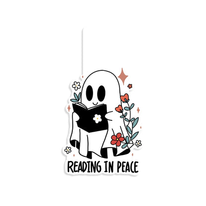 Ghost reading in peace Magnetic Bookmark