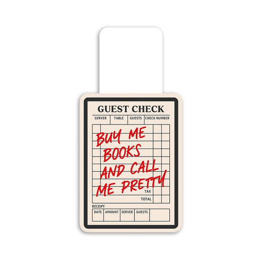 Buy Me Books - Magnetic Bookmark