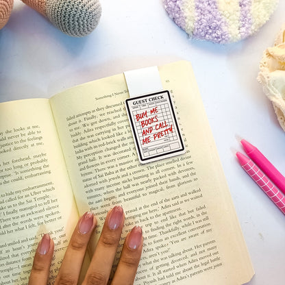 Buy Me Books - Magnetic Bookmark