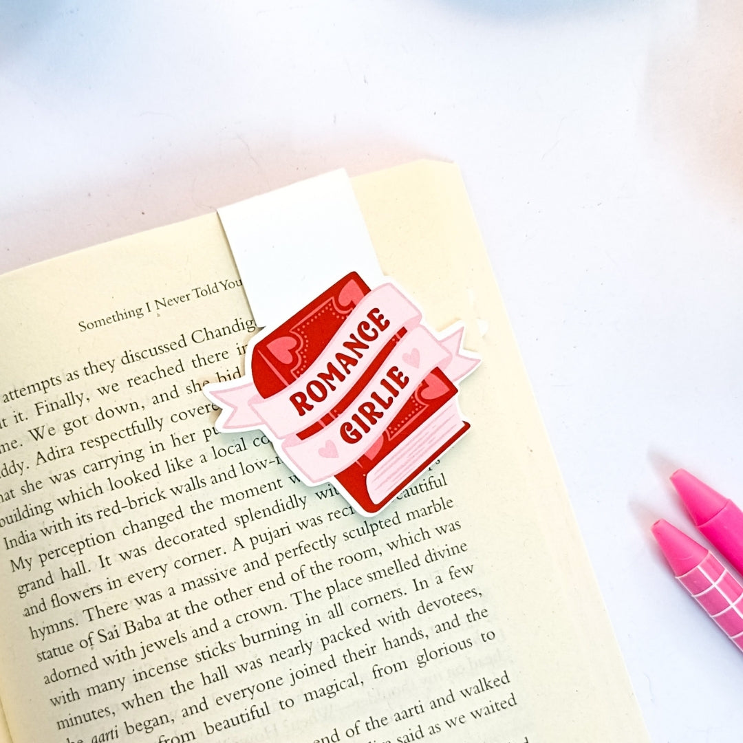 Romance Girlie - Magnetic Bookmark