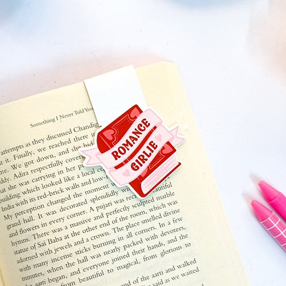Romance Girlie - Magnetic Bookmark