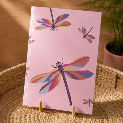 Dragonfly Dreams Notebook | Illustrated Aesthetic Diary