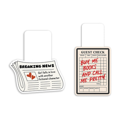 The Unhinged Reader Bundle - Magnetic Bookmark