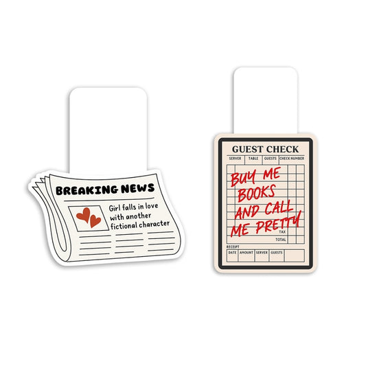 The Unhinged Reader Bundle - Magnetic Bookmark