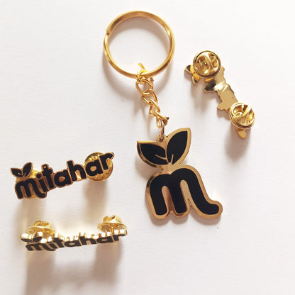 Personalized Enamel Keychain