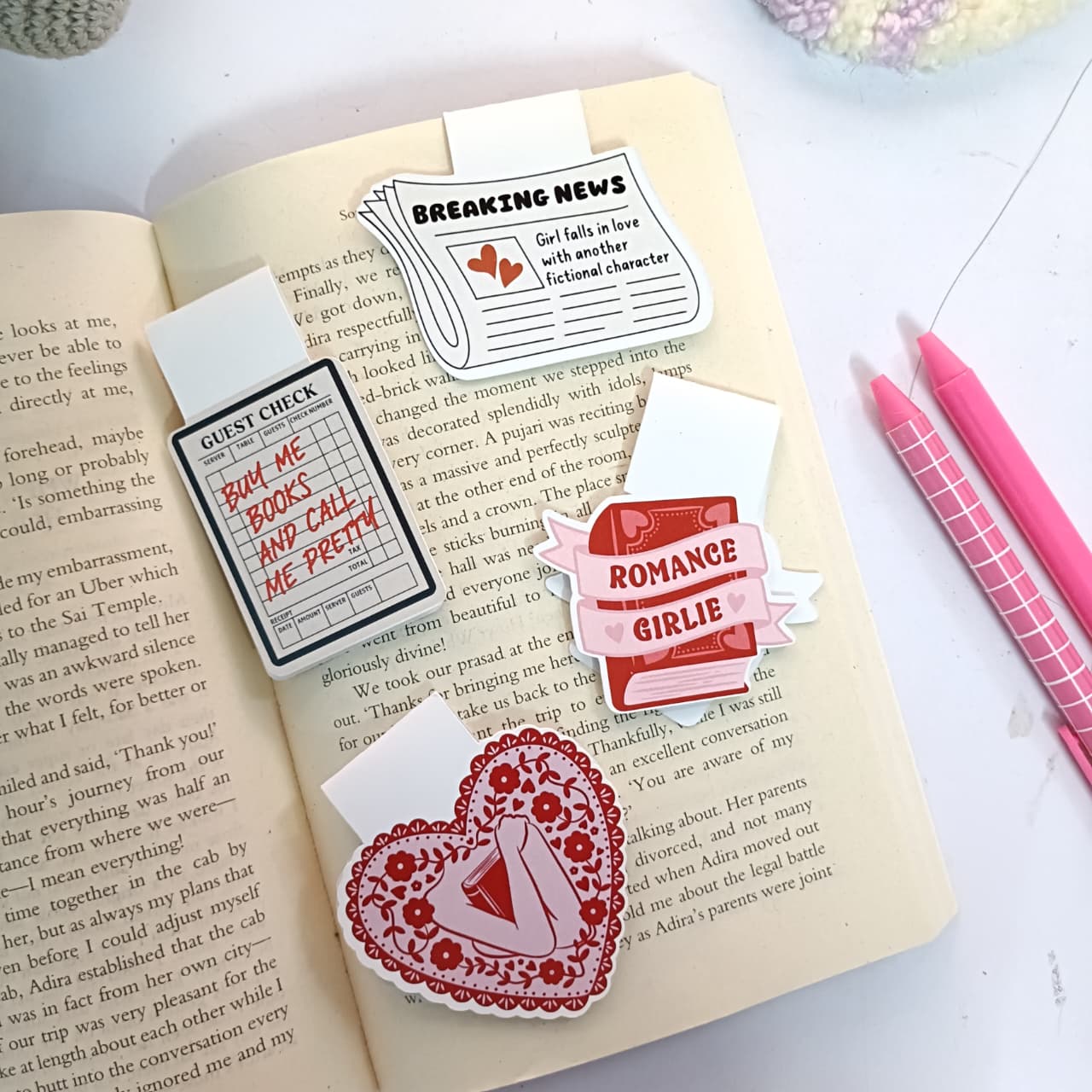 The Romance Era Bundle - Magnetic Bookmark