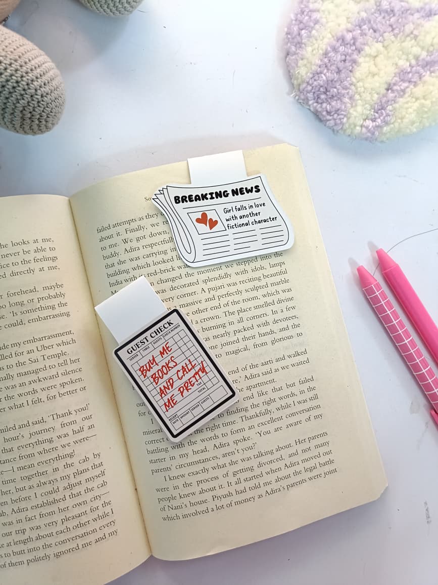 The Unhinged Reader Bundle - Magnetic Bookmark