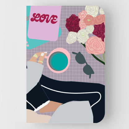 Shopee Notebook Purple Purple notebook – Colourcharades