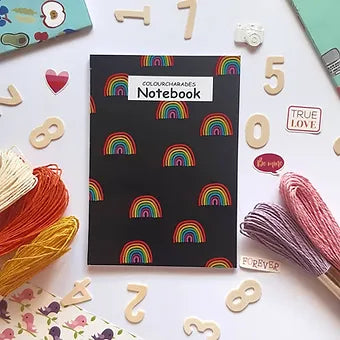 Rainbow notebook